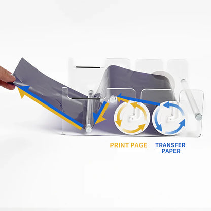 INKSOUL® T08FS Wireless Tattoo Transfer Stencil Printer-Can print shadows